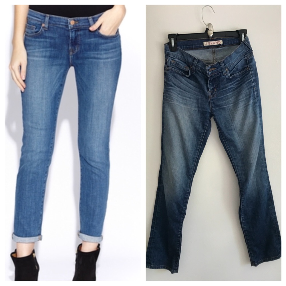 J Brand 7/8 Cropped Pencil Jean